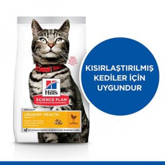 Hills Urinary İdrar Yolu Destekleyici Kedi Maması 1,5 Kg