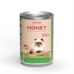 Honey Kuzulu Konserve Kedi Maması 400 Gr Honey Kuzulu Konserve Kedi Maması 400 Gr
