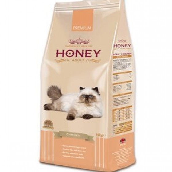 Honey Premium Tavuklu Yetişkin Kedi Maması 15 Kg