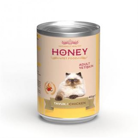 Honey Tavuklu Konserve Kedi Maması 400 Gr