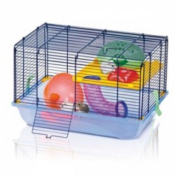 IMAC Criceti 9 Hamster Kafesi Lacivert Mavi 45x26,5x27,5 Cm