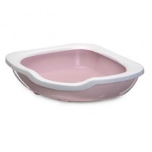 İmac Fred Açık Kedi Tuvalet Kabı Pembe