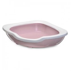 İmac Fred Açık Kedi Tuvalet Kabı Pembe İmac Fred Açık Kedi Tuvalet Kabı Pembe