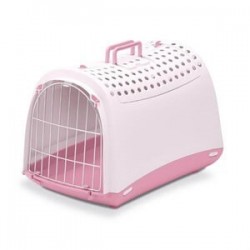 IMAC Linus Cabrio Kedi ve Köpek Taşıma Çantası Pembe 50x32x34,5 Cm