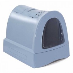 Imac Zuma Çekmeceli Kapalı Kedi Tuvaleti Mavi Imac Zuma Çekmeceli Kapalı Kedi Tuvaleti Mavi