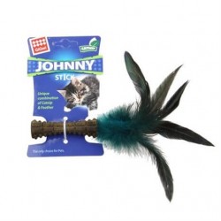 Johnny Stick Catnipli Doğal Tüylü Kedi Oyuncağı Johnny Stick Catnipli Doğal Tüylü Kedi Oyuncağı