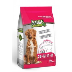Jungle Kuzu Etli Yetişkin Köpek Maması 2,5 Kg