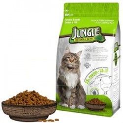 Jungle Tavuk-Balıklı Yetişkin Kedi Maması 1,5 Kg Jungle Tavuk-Balıklı Yetişkin Kedi Maması 1,5 Kg