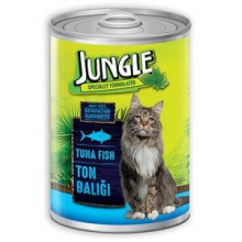 Jungle Ton Balıklı Kedi Konservesi 415 Gr