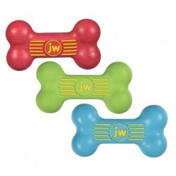 Jw Sesli Sert Plastik Kemik Şeklinde Köpek Çiğneme Oyuncağı Medium