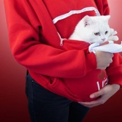 Kanguruu Sweet Pet Taşıma Kıyafeti Large Kırmızı Kanguruu Sweet Pet Taşıma Kıyafeti Large Kırmızı