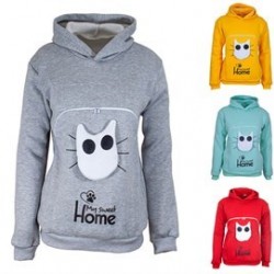 Kanguruu Sweet Pet Taşıma Kıyafeti Large Gri Kanguruu Sweet Pet Taşıma Kıyafeti Large Gri