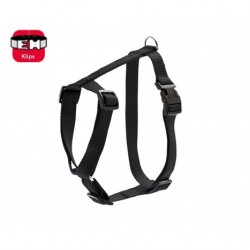 Karlie Basic Kilitli Köpek Göğüs Tasması 65-100 Cm Siyah