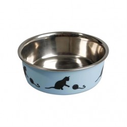 Karlie Bella Kedi Çelik Mama Kabı 10 Cm 160 Ml Mavi Karlie Bella Kedi Çelik Mama Kabı 10 Cm 160 Ml Mavi