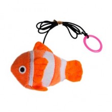 Karlie Catnipli İpli Peluş Kedi Oyuncağı 9cm Karlie Catnipli İpli Peluş Kedi Oyuncağı 9cm
