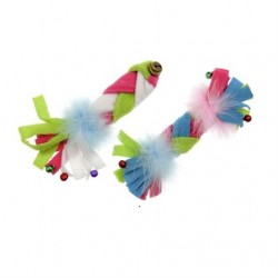 Karlie Catnipli Renkli Peluş Kedi Oyuncağı 18 cm