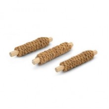 Karlie Hindistan Cevizi İpli Ahşap Kemirgen Oyuncağı 9x9x10cm