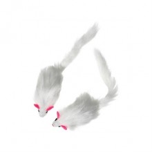 Karlie Peluş Tüylü Catnipli Fare Kedi oyuncağı 2li Pakette