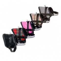 Karlie Reflektörlü Küçük Irk Köpek Göğüs Tasması 36-46 cm Kırmızı