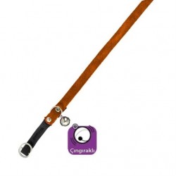 Karlie Süet Kedi Boyun Tasması Turuncu 10mm x 30cm Karlie Süet Kedi Boyun Tasması Turuncu 10mm x 30cm