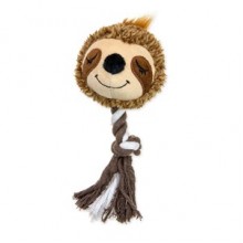 Karlie Tembel Hayvan Diş İpli Peluş Köpek Oyuncağı 22cm