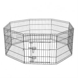 Katlanır Lux Köpek Çiti 100*80 cm-8 Panel