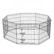 Katlanır Lux Köpek Çiti 80*80 cm-8 Panel