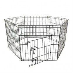Katlanır Tel Köpek Çiti 61*61 cm-6 Panel