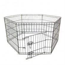 Katlanır Tel Köpek Çiti 76*61 cm-6 Panel
