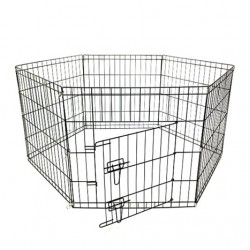 Katlanır Tel Köpek Çiti 76*61 cm-6 Panel