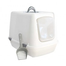 Çınar Kapalı Kedi Tuvaleti 37x50x40 cm Beyaz