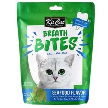 Kit Cat BreathBites Seafood Flavor Kedi Ödül Maması 60g