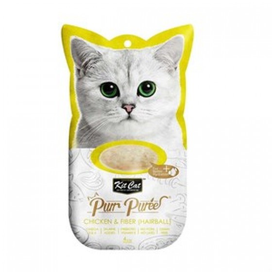 Kit Cat Purr Puree Chicken Hairball Kedi Ödülü