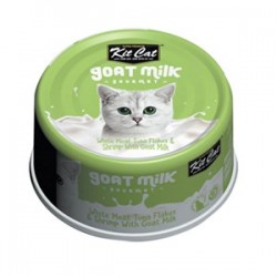 KitCat Keçi Sütlü Gourmet Ton Balıklı&Karidesli Kedi Konservesi 70g KitCat Keçi Sütlü Gourmet Ton Balıklı&Karidesli Kedi Konservesi 70g