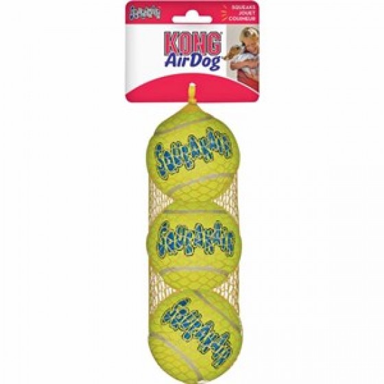 Kong Air Squeaker Köpek Oyun Topu Small 3 lü Paket