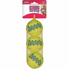 Kong Air Squeaker Köpek Oyun Topu X-Small 3 lü Paket