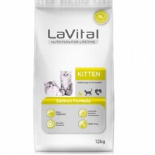 La Vital Kitten Somonlu Yavru Kedi Maması 12 Kg