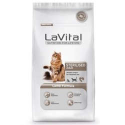 La Vital Kuzulu Kısırlaştırılmış Kedi Maması 1,5 Kg La Vital Kuzulu Kısırlaştırılmış Kedi Maması 1,5 Kg