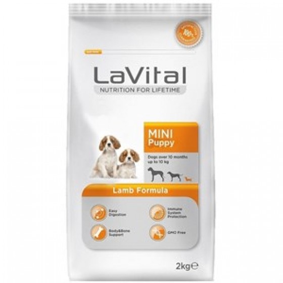 La Vital Kuzulu Mini Yavru Köpek Maması 1,5 Kg