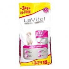 La Vital Kuzulu Maxi Puppy Köpek Maması 12+3 Kg