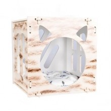 Lepus Cube Kedi Ve Küçük Köpekler İçin Yuva Krem