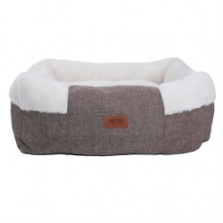 Lepus Luxe Comfort Kedi ve Köpek Yatağı Medium Kahve Lepus Luxe Comfort Kedi ve Köpek Yatağı Medium Kahve