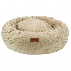 Lepus Luxe Donut Kedi ve Köpek Yatağı 60 cm Kahverengi