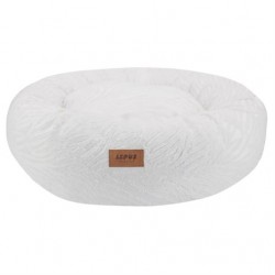 Lepus Luxe Donut Kedi ve Köpek Yatağı 60 cm Beyaz Lepus Luxe Donut Kedi ve Köpek Yatağı 60 cm Beyaz