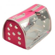 Lepus Flybag Şeffaf Kedi ve Köpek Taşıma Çantası Pembe Lepus Flybag Şeffaf Kedi ve Köpek Taşıma Çantası Pembe