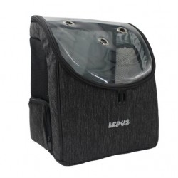 Lepus Şeffaf Sırt Çantası 40x25x30 cm Siyah Lepus Şeffaf Sırt Çantası 40x25x30 cm Siyah