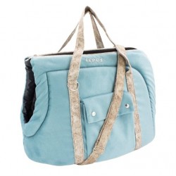 Lepus Kumaş Açık Kedi ve Köpek Taşıma Çantası Mavi