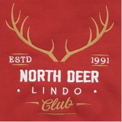 Lindo Club N. Deer Köpek Sweatshirt Kırmızı Beden 1 Lindo Club N. Deer Köpek Sweatshirt Kırmızı Beden 1
