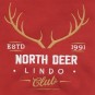 Lindo Club N. Deer Köpek Sweatshirt Kırmızı Beden 1