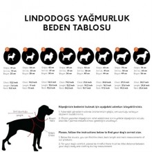 Lindo Kamuflaj Köpek Yağmurluğu Beden 8